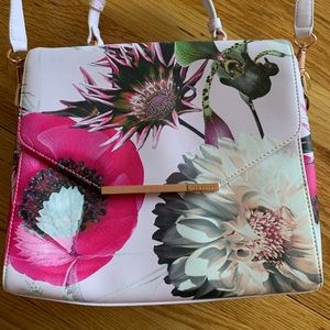 Ted Baker Neon Poppy Envelope Large Tote Handbag